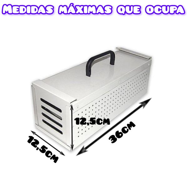 Jaula de exterior colombicultura, pelechero con patas galvanizado 6 departamentos, puertas frontales de fácil acceso, comederos de exterior cubiertos y bandejas de suelo extraíbles, CALIDAD PREMIUM. - Imagen 6