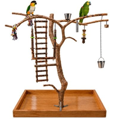 Árbol de olivo para aves medianas y m/pequeñas tipo yacos, amazonas, caique.   (Vendido) con la opción de compra (Disponible por encargo).