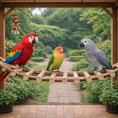 PUENTES PREMIUM ARTESANALES PARA LOROS