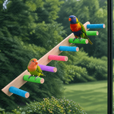 ESCALERAS LIMA UÑAS PARA AVES PEQUEÑAS Y M/PEQUEÑAS