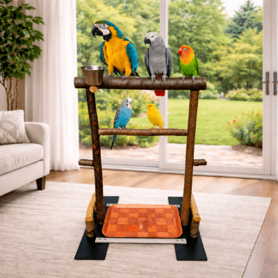 POSADEROS PREMIUM ARTESANALES PARA AVES